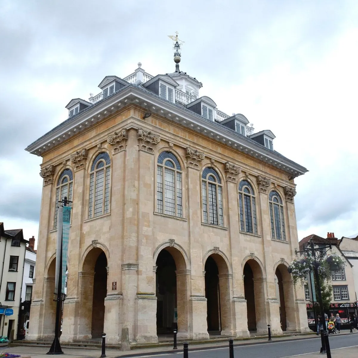 Abingdon Museum, the historic County Hall building in the town centre